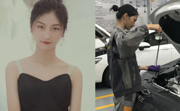 青春不设限,职校也精彩!看汽修女孩如何做人生“大女主”